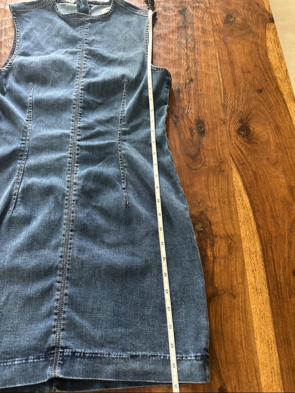 Reformation Kendi Denim Mini Dress - Blue - Picture 7 of 12